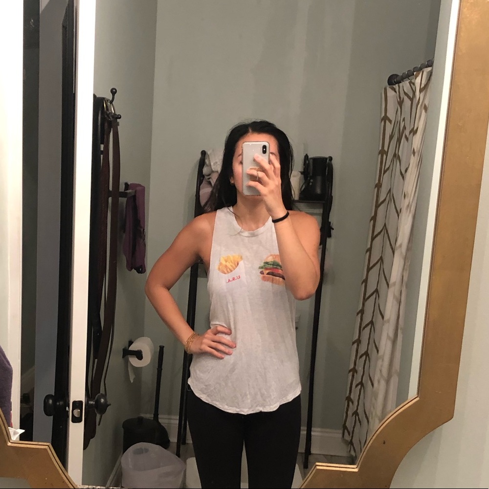 PINK soft 4th July tank